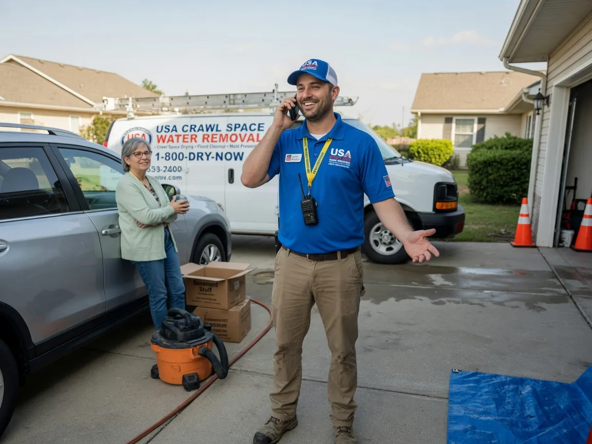 Crawl Space Water Removal Canehill, AR FAQs